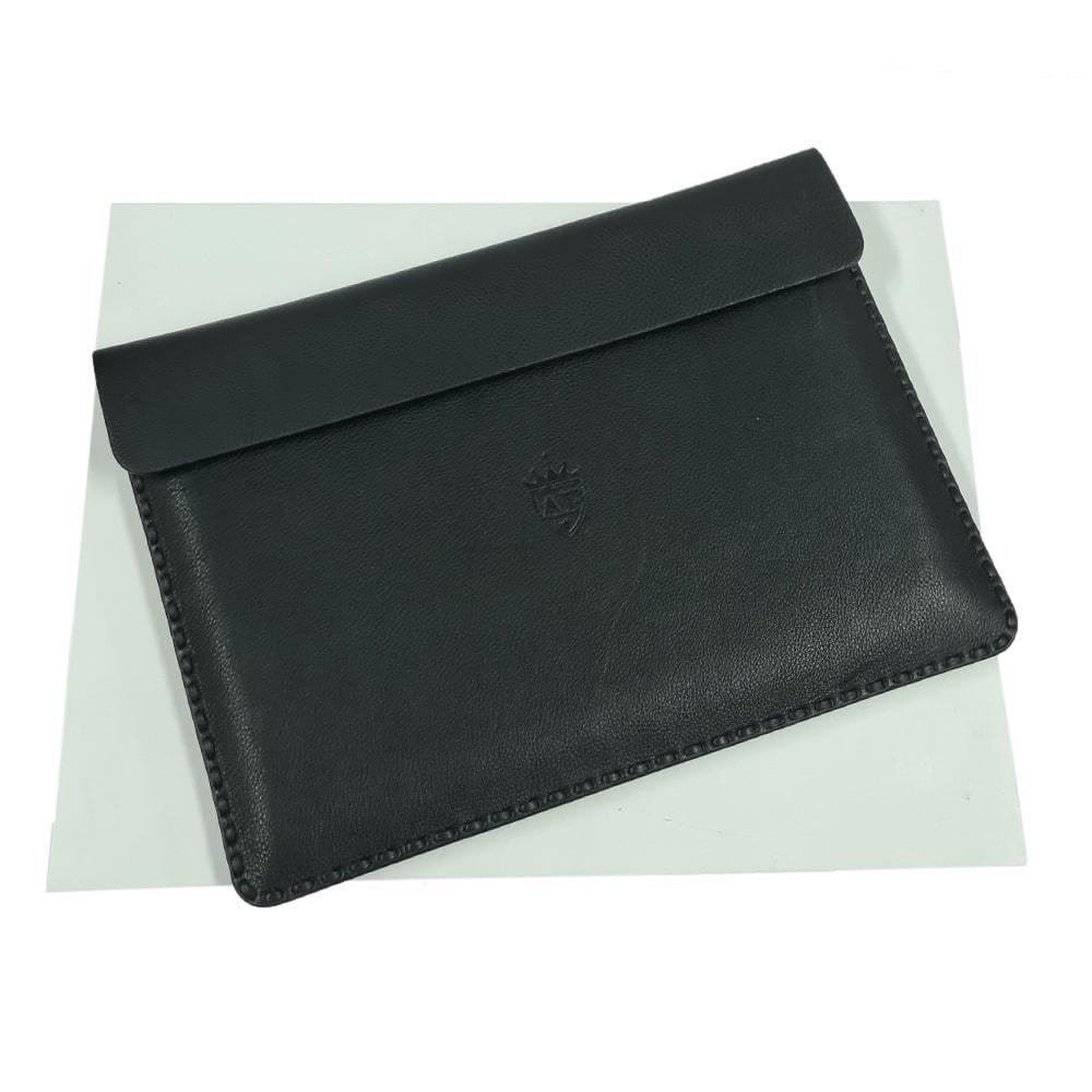 Black Suede Finish 13 Inch Laptop Case with Gift Box