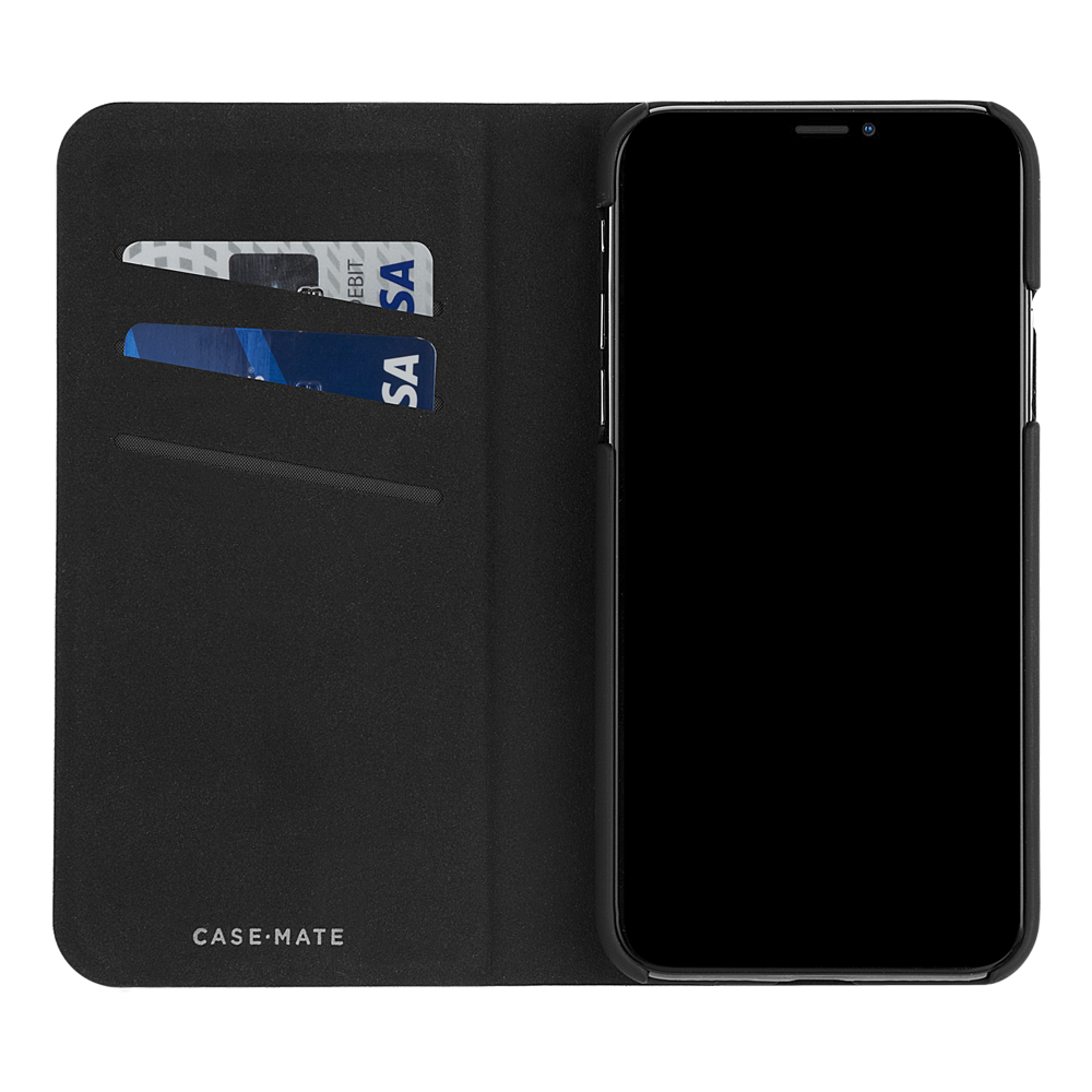 Case-Mate - Barely There For iPhone XS Max - Folio Brown
