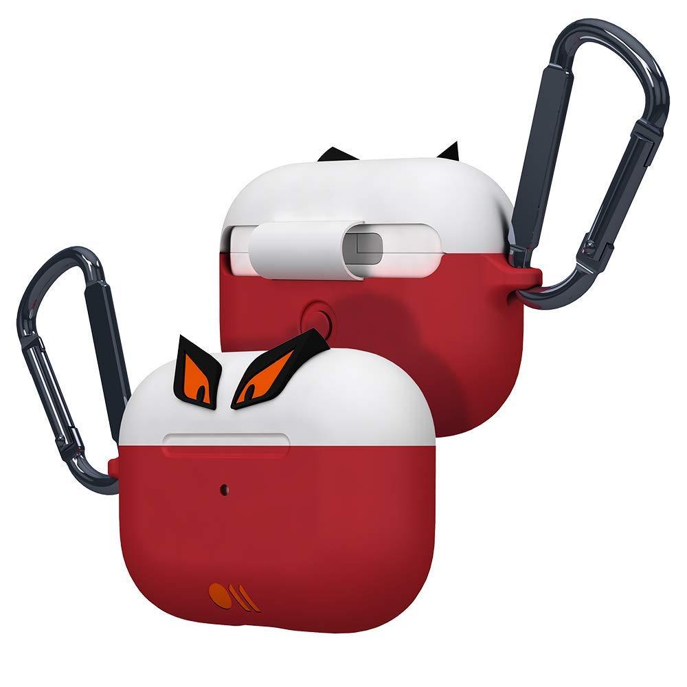 Case-Mate - Airpods Pro Case - CreaturePods - Edge The Bad Boy  (White/Red)