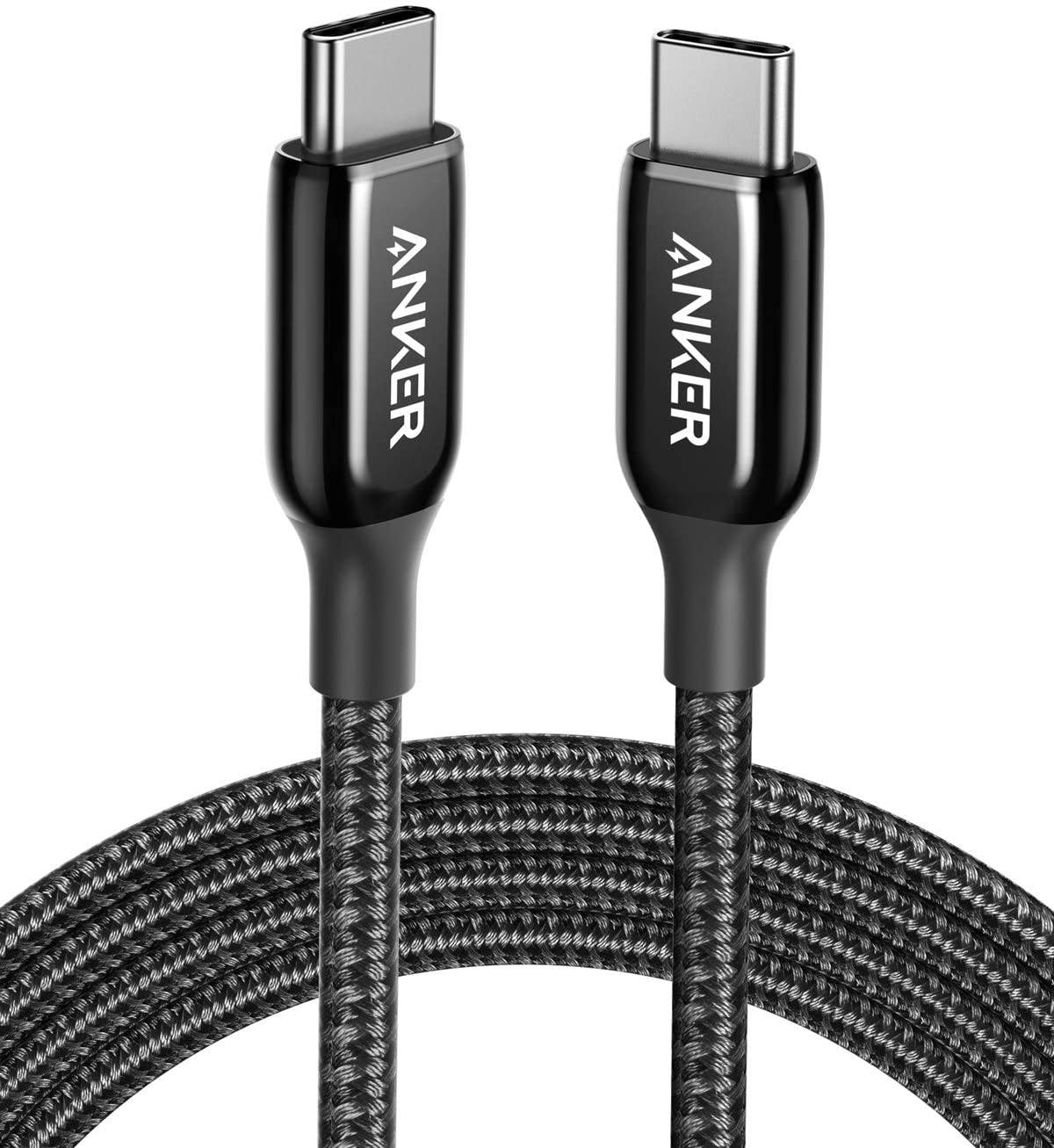 Anker Powerline III USB-C to USB-C 2.0 Cable 6ft Black - A8853H11