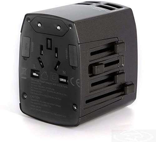 Anker Universal Travel Adapter With 4 USB Black - A2730H11