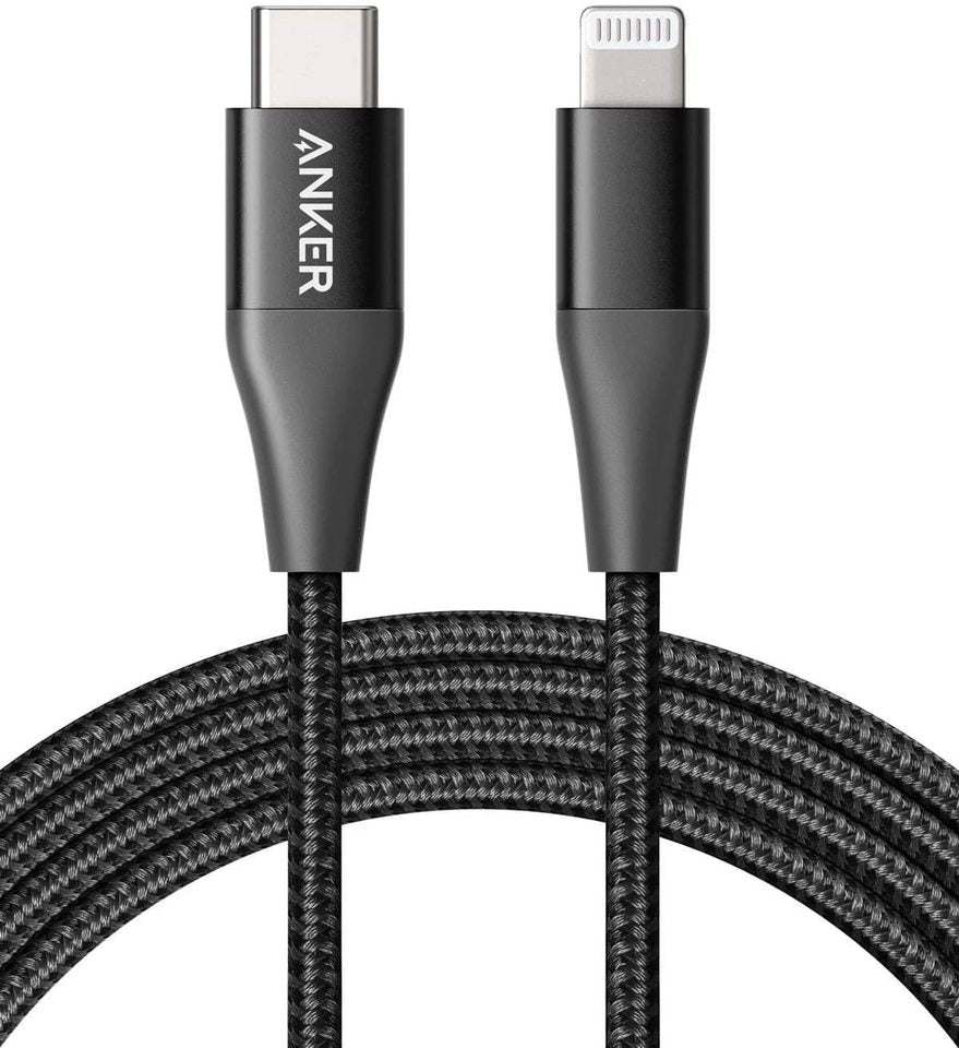 Anker Powerline+II USB-C Cable With Lightning Connector 6ft - A8653h11