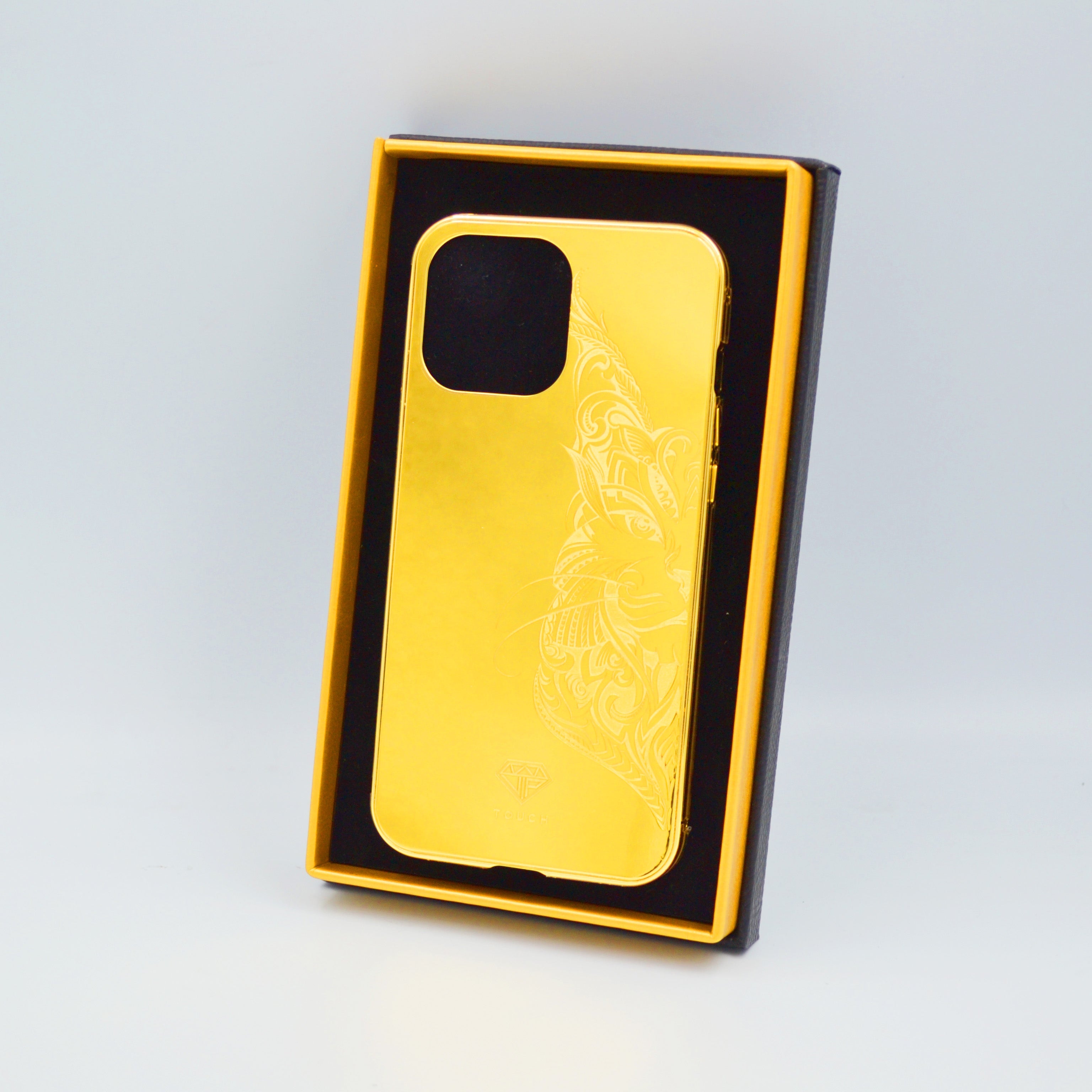 Vip Gold Hiphone Telecom iPhone 13 Pro Max 24K Cat Artistic Edition