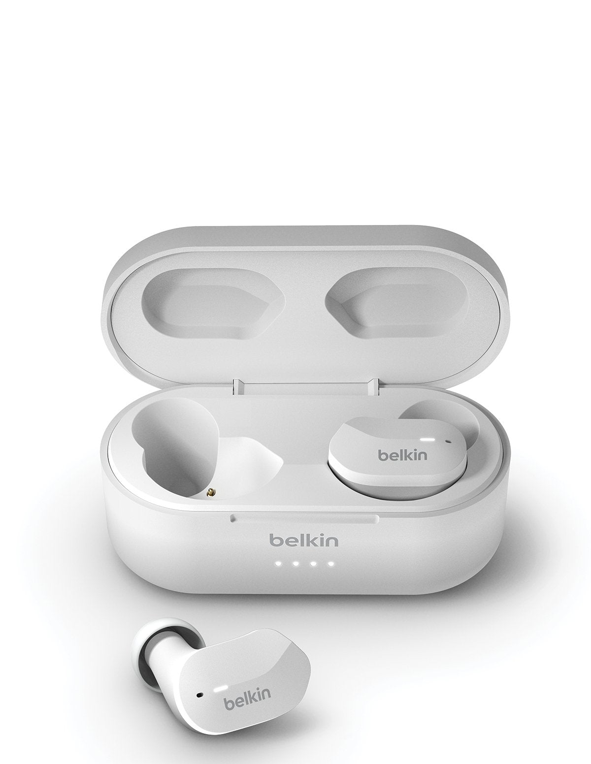 Belkin - SOUNDFORM True Wireless Earbuds - White
