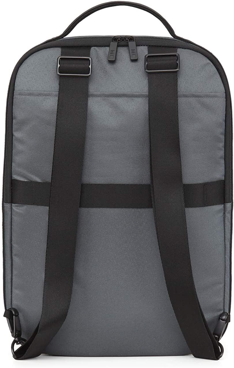 Moleskine Backpack Laptop Bag Vertical Bag PC 15" Inches and Tablet - Backpack with Waterproof Material Water Resistant, Compatible with Computer and Tablet Up to 15", Grey