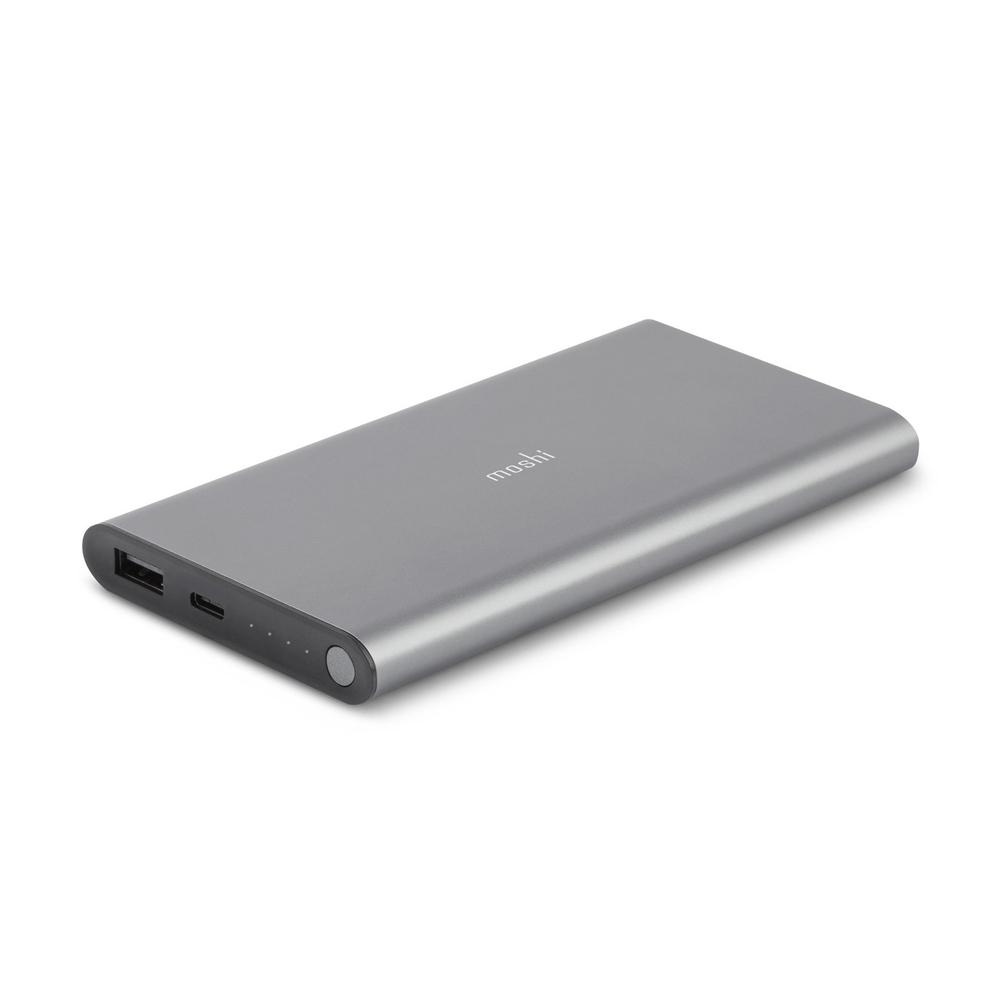 Moshi - IonBank 5000 mAh Portable Battery- Titanium Gray