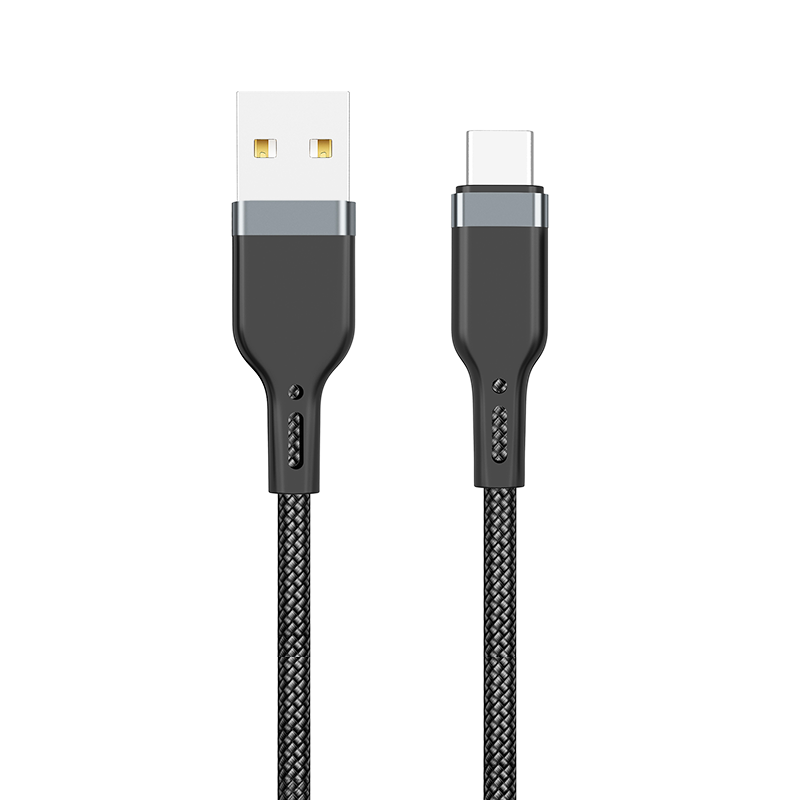 WIWU PT02 Platinum Cable USB To Type-C 1.2m - Black