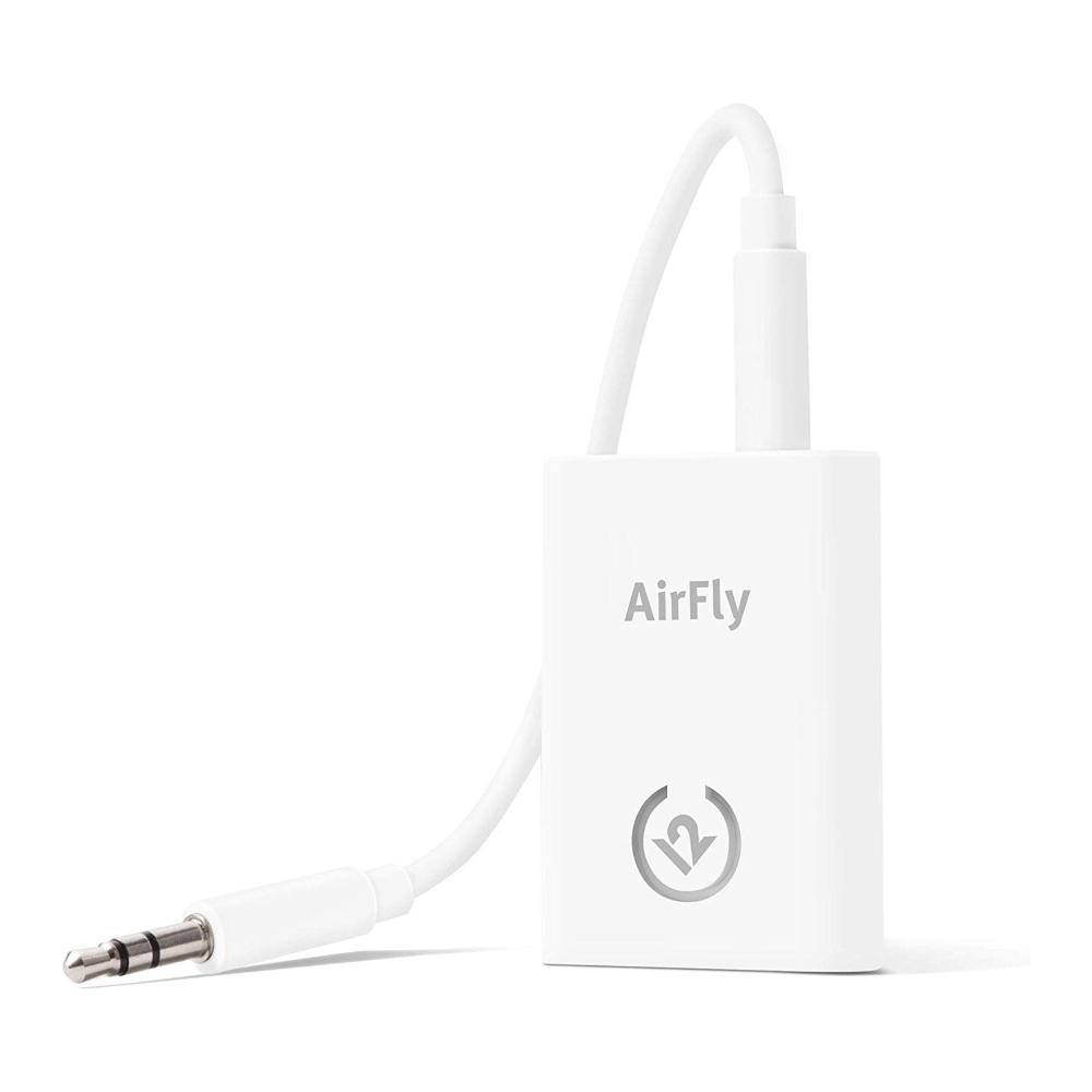 Twelve South - Airfly Airpod Bluetooth Dongle For Air Flights - White