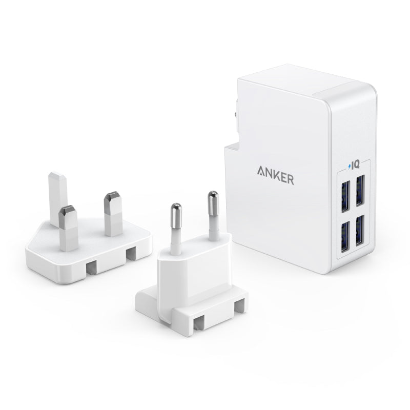 Anker Powerport 4 Lite White - A2042l21