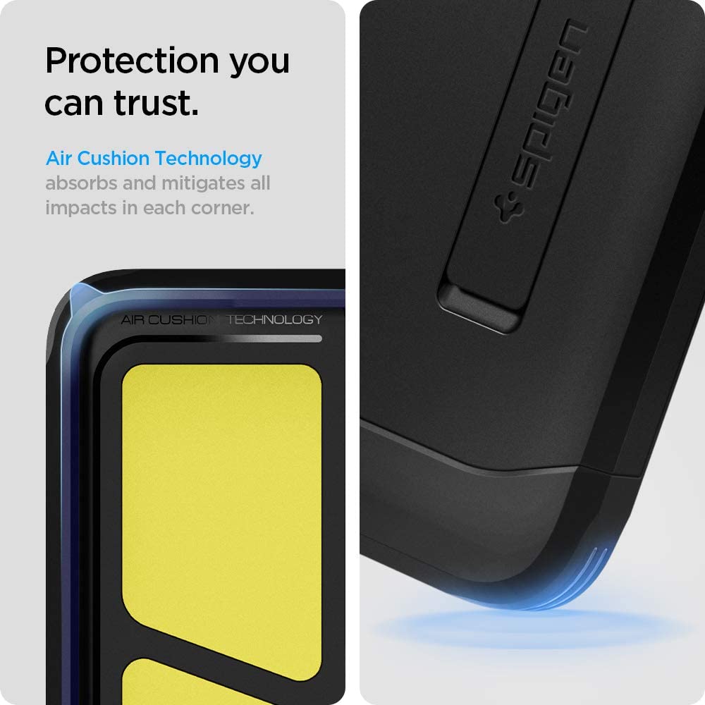 Spigen Tough Armor designed for Samsung Galaxy S21 PLUS case cover with Extreme Impact Foam - Black