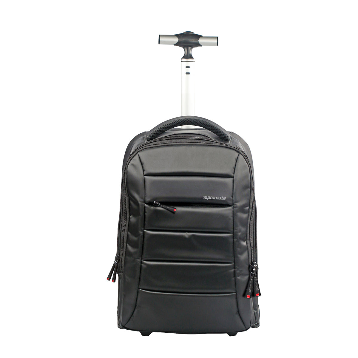 Promate - Heavy Duty Trolley Bag for 15.6inch Laptop, Promate BizPak-TR.Black