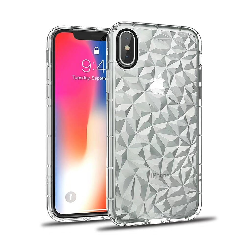 Diamond Pattern Rubber Case