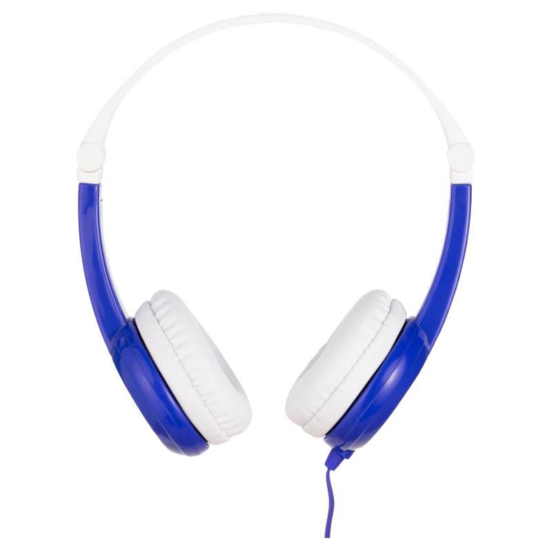 BuddyPhones - Connect On-Ear Wired Headphones Blue