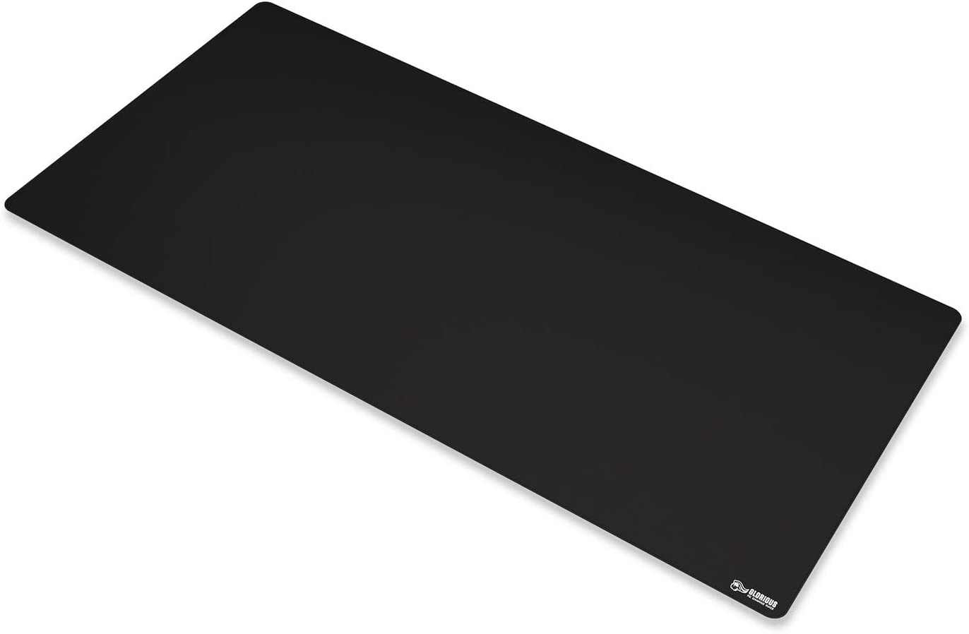 Glorious 3XL Extended Gaming Mouse Mat/Pad - Large, Wide (XLarge) Black Cloth Mousepad, Stitched Edges | 24x48" (G-3XL)