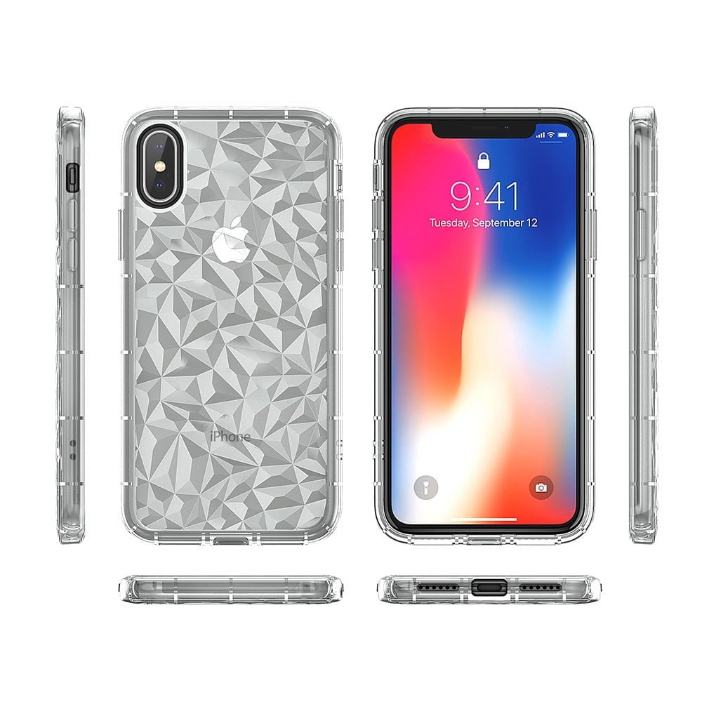 Diamond Pattern Rubber Case